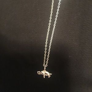 Sterling Silver Elephant necklace
